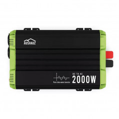 Invertor 12V-220V 2000W/4000W undă sinusoidală pură AusHauz | Pentru mașini, casă, sisteme solare