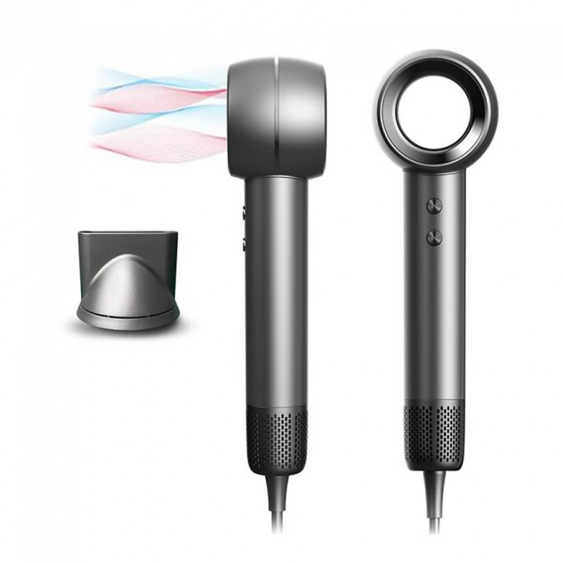 IonFlow BLDC - Uscător de păr profesional de mare viteză cu ionizare Gri