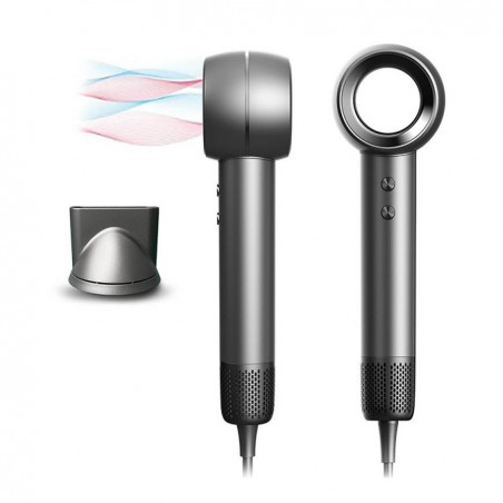 IonFlow BLDC - Uscător de păr profesional de mare viteză cu ionizare Gri