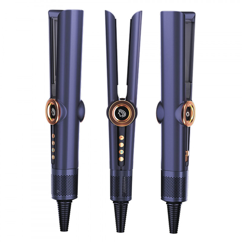 Clește de îndreptat părul profesional Daiwall AirStrait DF-08 Albastru închis